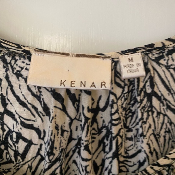 KENAR THREE FOURTHS SLEEVES 3 BUTTON FRONT WOMEN’S TOPS - Picture 3 of 6